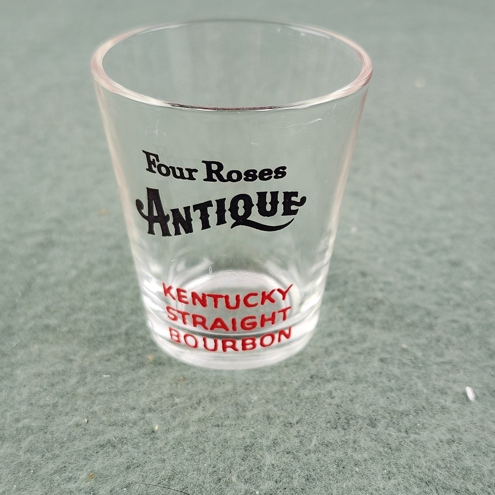 Four Roses Antique Kentucky Straight Bourbon Vintage Shot Glass